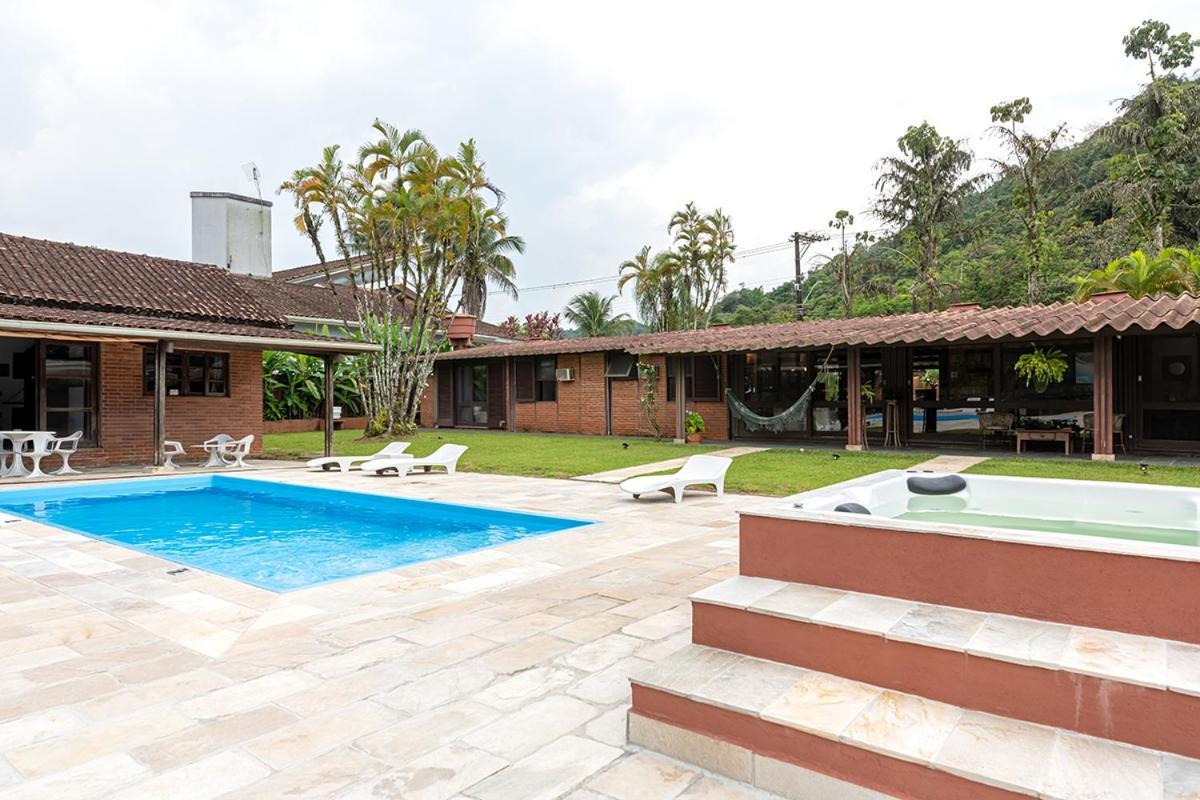 Casa Na Marina Com Piscina Churrasqueira E Pier Гуаружа Екстер'єр фото