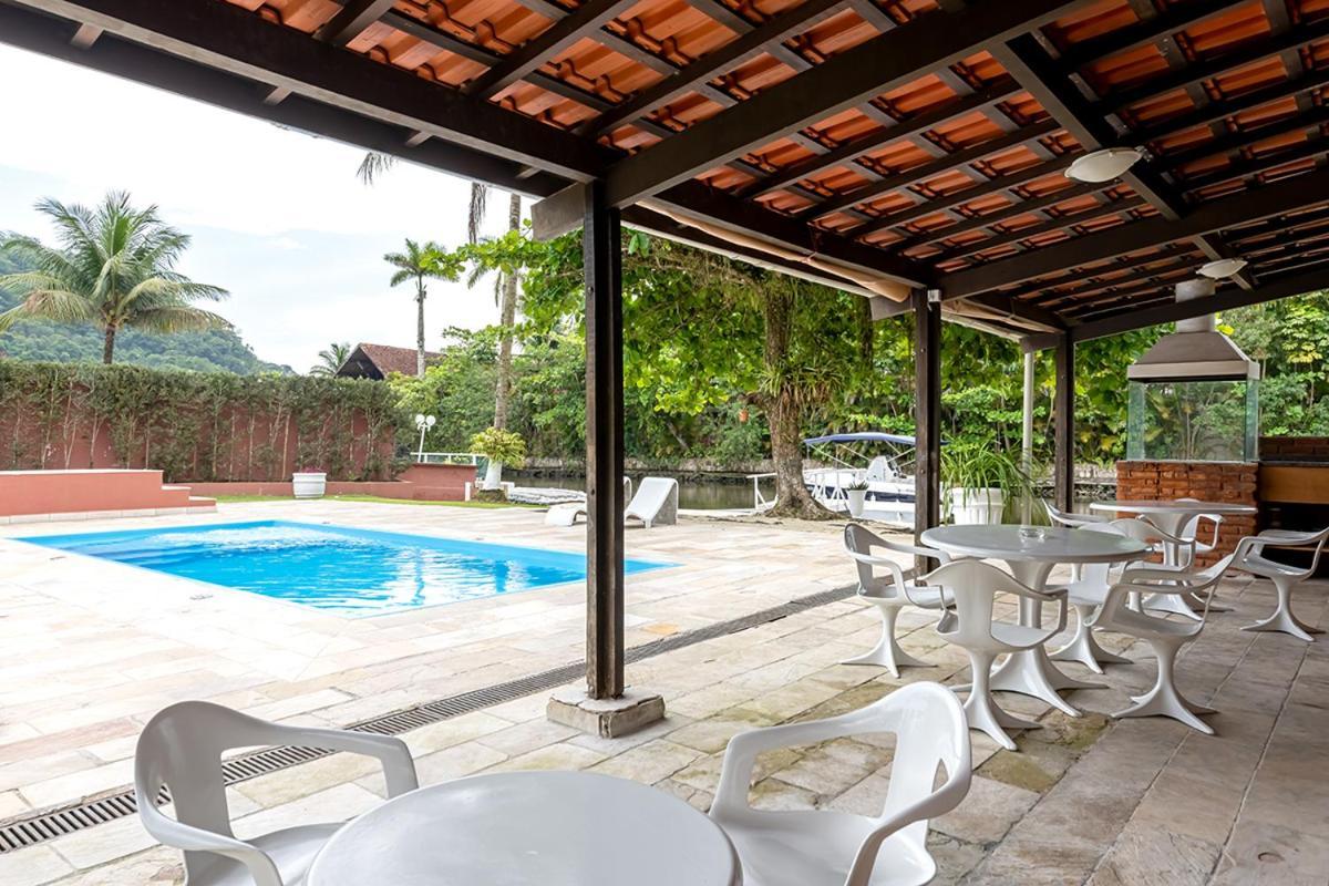 Casa Na Marina Com Piscina Churrasqueira E Pier Гуаружа Екстер'єр фото